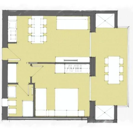 Apartment Well-equipped Two-room Flat In A New *